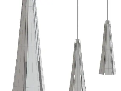 Chandelier low poly 3d models collection 10 pieces Low-poly 3D model from CGTrader