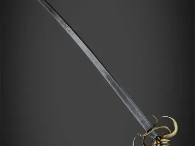 Berserk Griffith Sword for Cosplay 3D print model
