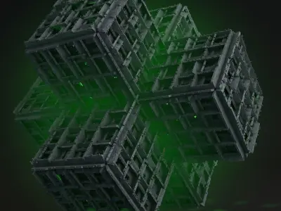 Sci-Fi Shapes Vixius The Sign of Vitality 3D model