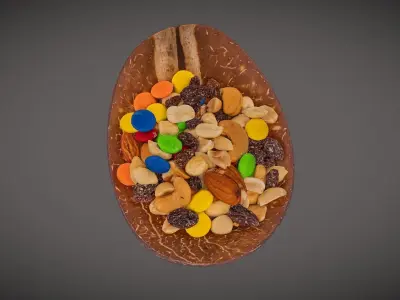 Swiss Mix Trail Mix 3D model