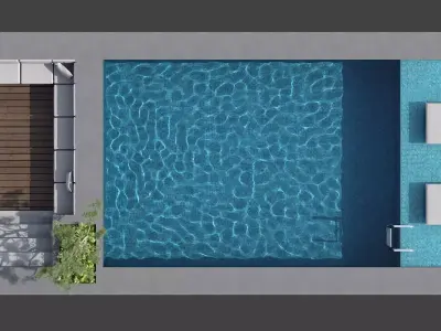 SWIMMING POOL NO107 A 3D model