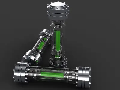 Virus Container 3D model