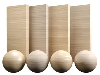 Fine Pine Wood Varnished Texture PBR Vray Corona Blender Texture