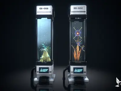 SciFi-Lab-Equipment 3D model