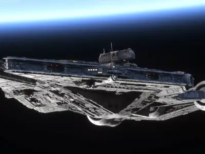 Imperial Light Cruiser  - Star Wars 3D model
