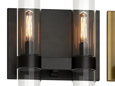 RAVELLE DOUBLE SCONCE 3D model