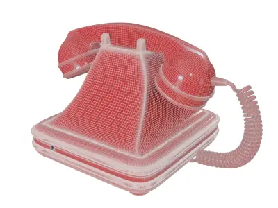 Landline Telephone 3D model