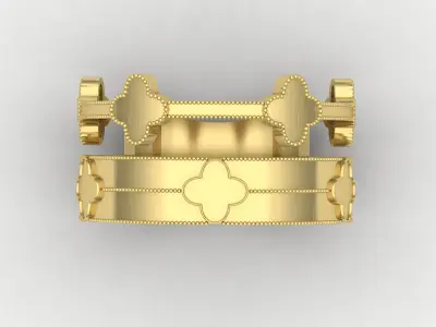 women ring 20-2 3D print model