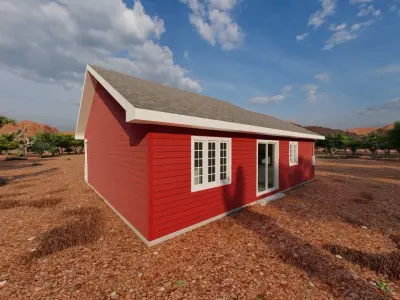 old house-Old Abandoned House 3D model