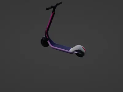 Futuristic Electric Scooter 3D Model   3D model