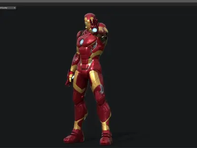Iron Man 3D model