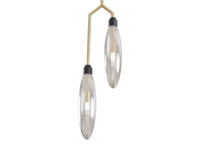 Pendant Lamp Ventura MOD012PL-02G Maytoni Modern Free 3D model