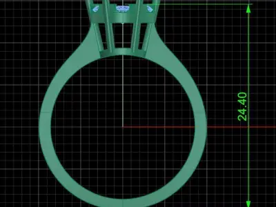 Jewelry ring 215 Free 3D print model