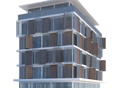 Office building Barnican 3D model