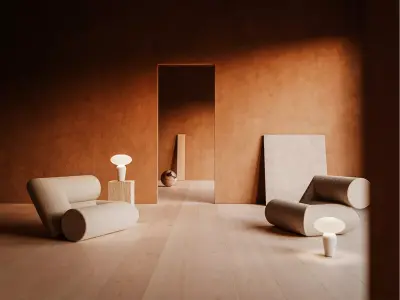 Abstract Spaces rr 3D model