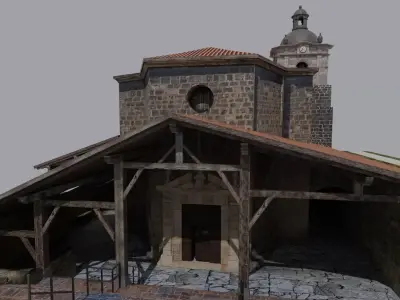 Beizama Church 3D model