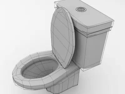 Toilet 3D model