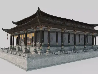University of Ancient Asian Architecture Research Institute 3D model