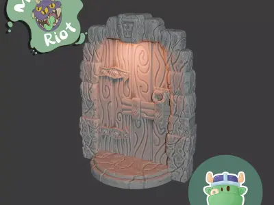 Mimic Door 3D print model