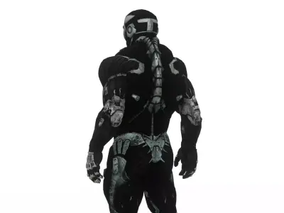 Crysis Nanosuit 2 3D Model  Ultimate Military Exosuit  Low-poly 3D model