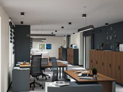 Office design 3DSMAX VRAY  3D model