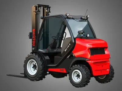 Manitou MC18-4 Forklift 3D model