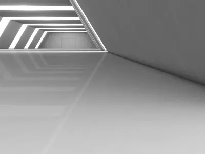 Sci Fi Corridor 3D model