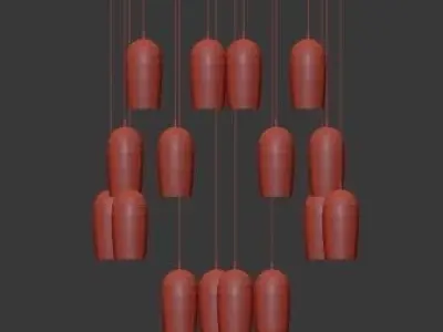 Untitled pendant lights 3D model