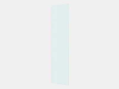 LARKOLLEN Felt panel for sliding doors 1 Low-poly 3D model