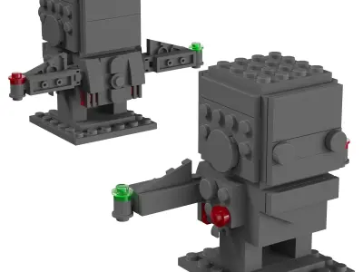 Lego BrickHeadz - 40552 Buzz Lightyear 3D model
