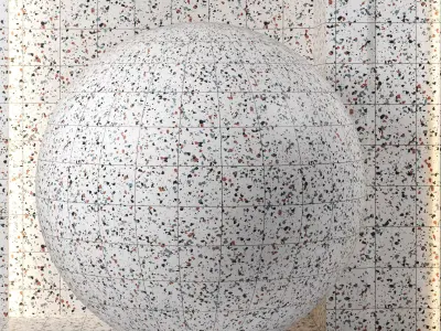 2 in 1 4k Terrazzo Confetti Vol 1 - seamless - pbr Texture