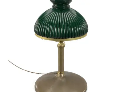 Library Table Lamp 40396 PBR 3D model