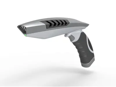 Starfleet Shark Phaser from Star Trek Discovery Season 3 3D print model