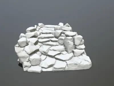 Old Stairs STL 3D print model