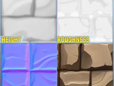 Stylized Tile Seamless Texture Texture buy