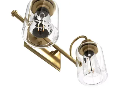Progress Lighting Aiken wall lamp 3D model