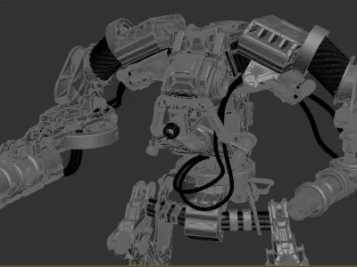 Mech Hard 3D model