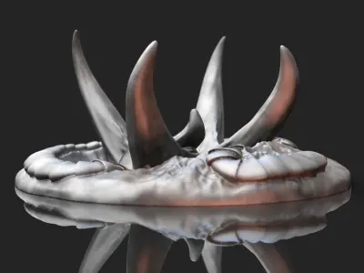 Alien Deset Terrain 3D print model