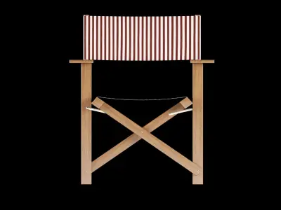 The Directors Chair 3D model