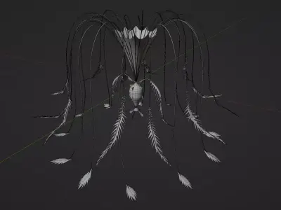 Avatar - Woodsprite -animated Low-poly 3D model