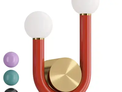 Inodesign Bagge Wall Sconce 3D Model 3D model