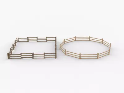 Breyer Horse Corral 3D model