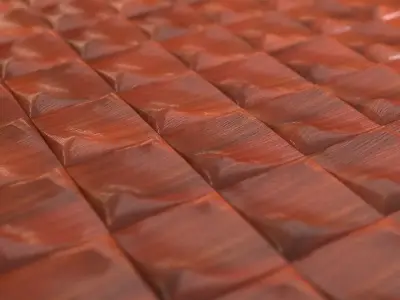 Wood Mosaic Relief Panels Texture