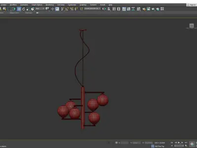 Willa riippuvalaisin Low-poly 3D model