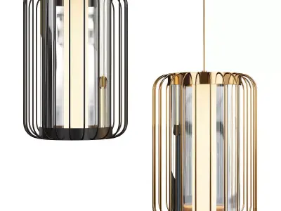 MIGHT chandelier Low-poly 3D model