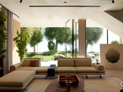 2026 Modern Modular House 11 for Blender Eevee and Cycles 3D model