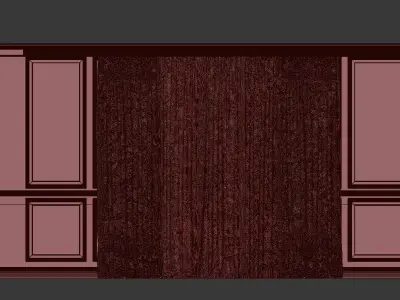 Curtain Set 41 3D model