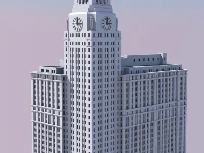 Consolidated Gas Building 3D print model