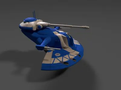 STAR WARS Droid Army AAT 3D model