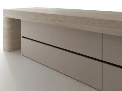 Kitchen set 07 3D model